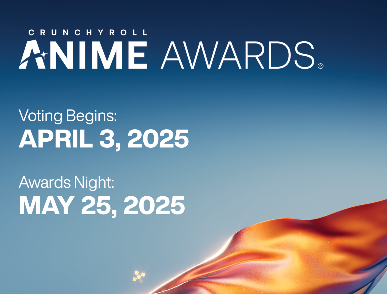 第9回Crunchyrollアニメアワードが2025年5月25日に東京で開催決定